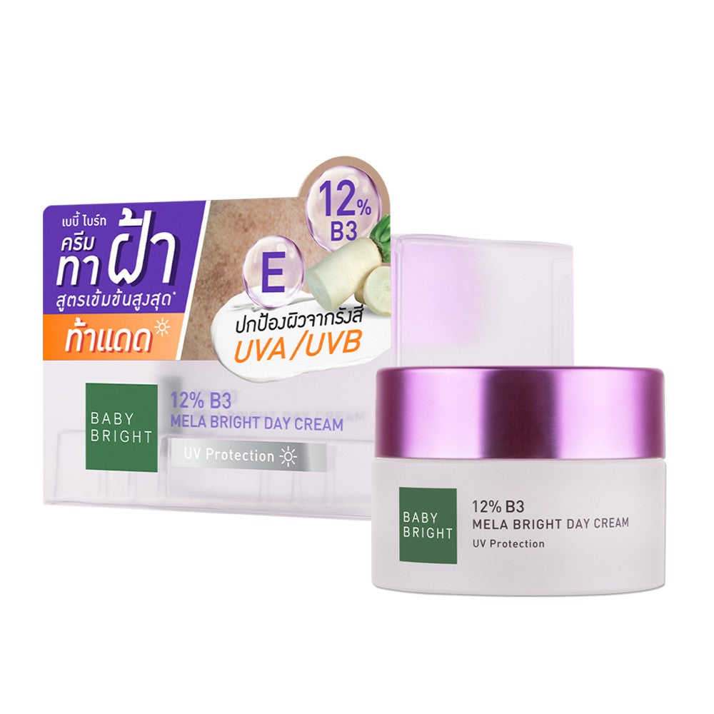 BABY BRIGHT 12% B3 MELA BRIGHT DAY CREAM 50G