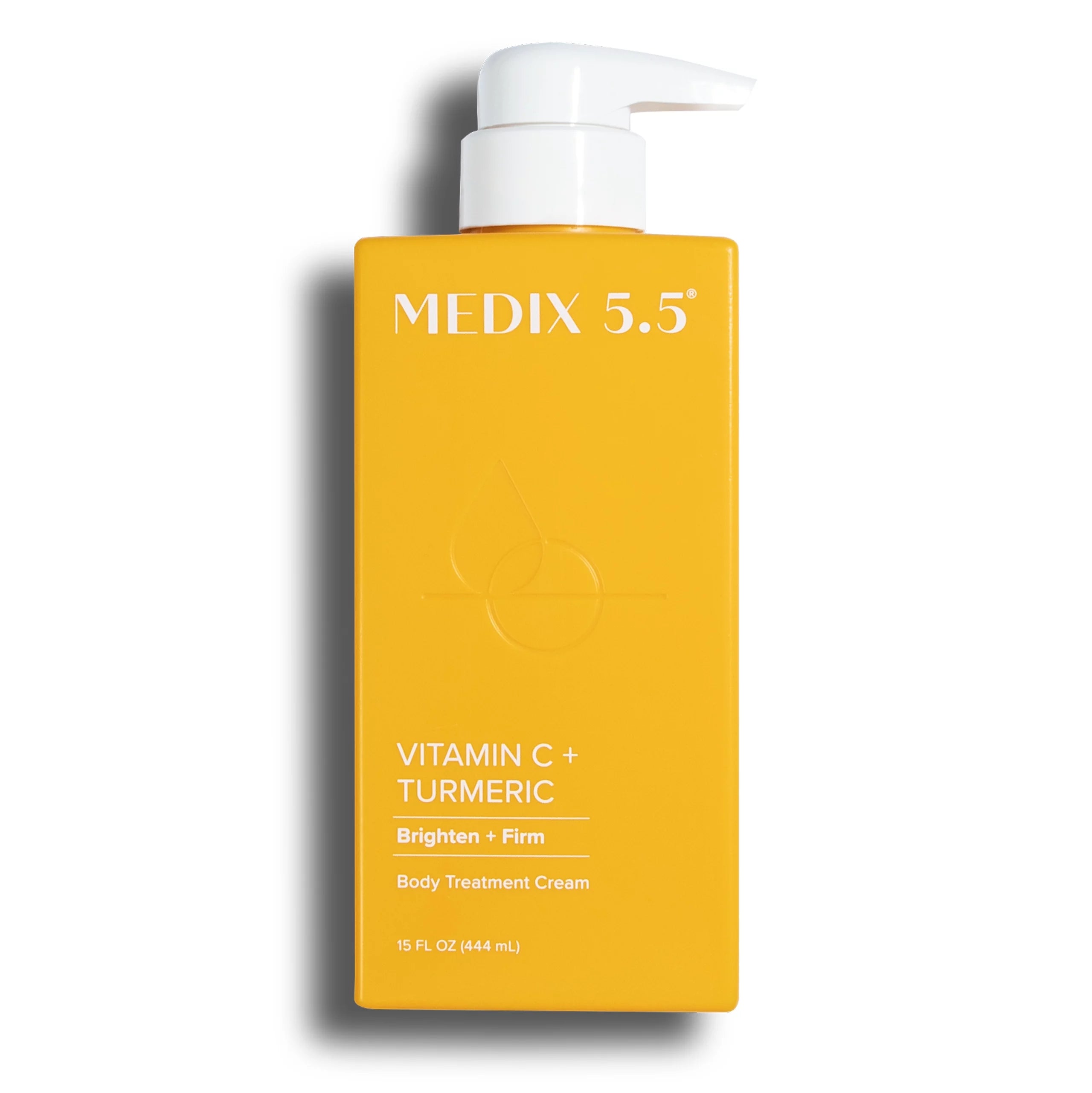 MEDIX 5.5 vitamin c brighten + firm body treatment cream كريم الجسم المعالج بالفيتامين سي من ميديكس
