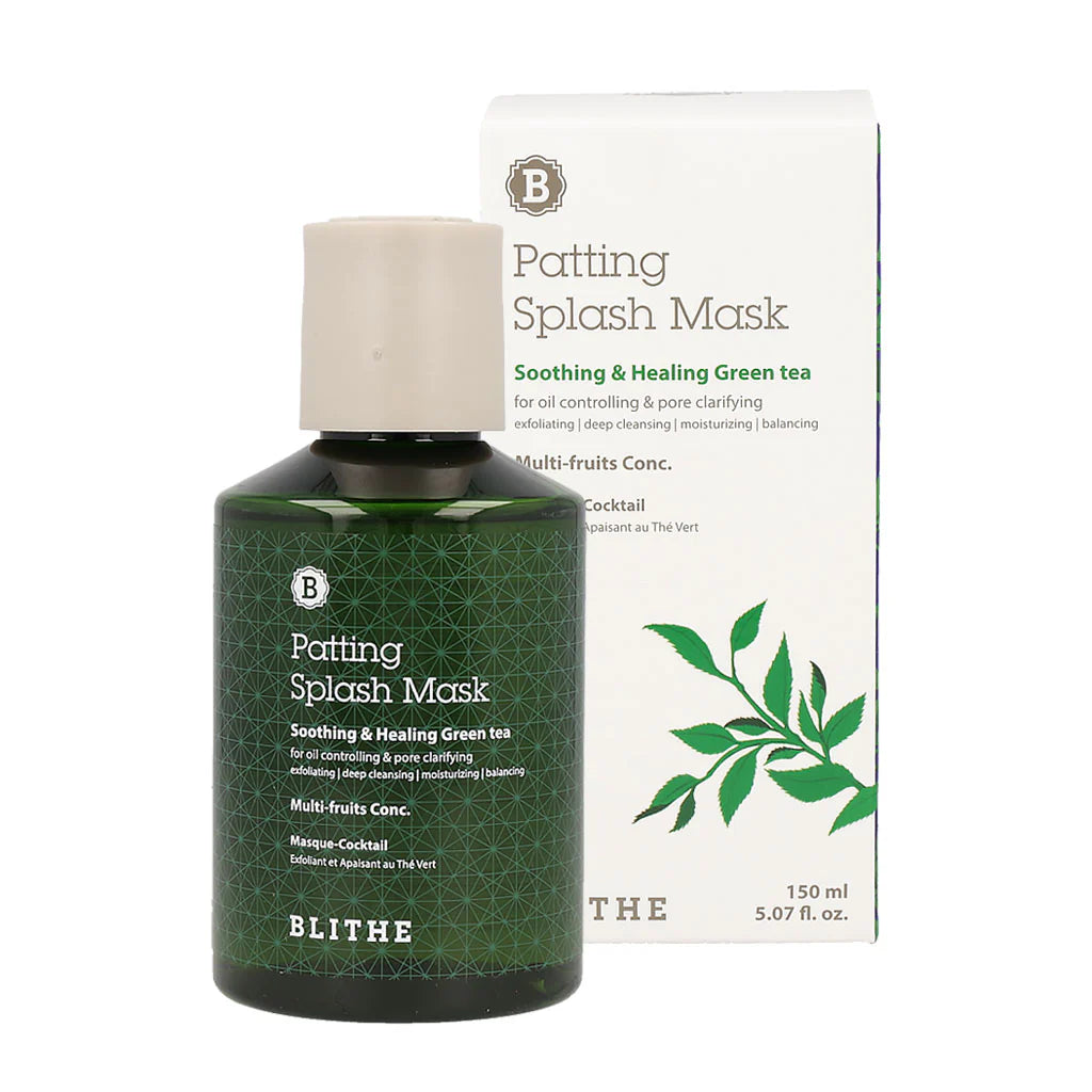 BLITHE Patting Splash Mask Soothing And Healing Green Tea