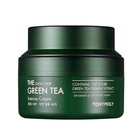 TONYMOLY The Chok Chok Green Tea Intense Cream كريم الشاي الاخضر