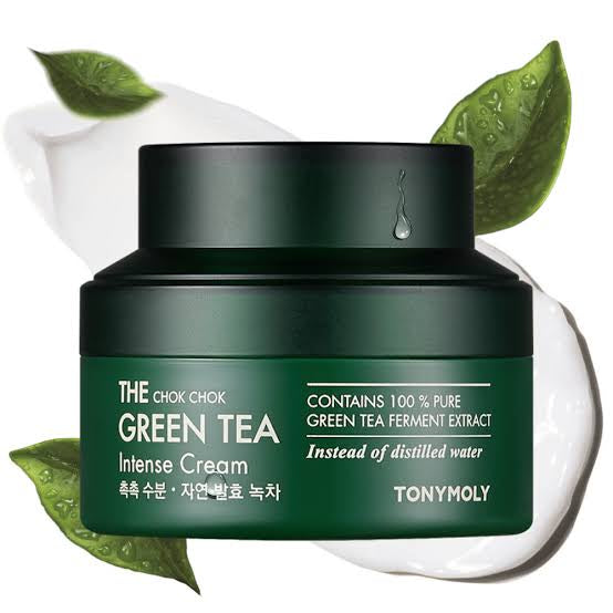 TONYMOLY The Chok Chok Green Tea Intense Cream كريم الشاي الاخضر