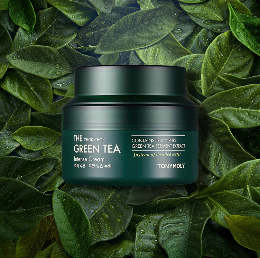 TONYMOLY The Chok Chok Green Tea Intense Cream كريم الشاي الاخضر