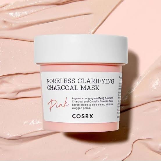 COSRX Poreless Clarifying Charcoal Mask Pink قناع منقي بالفحم