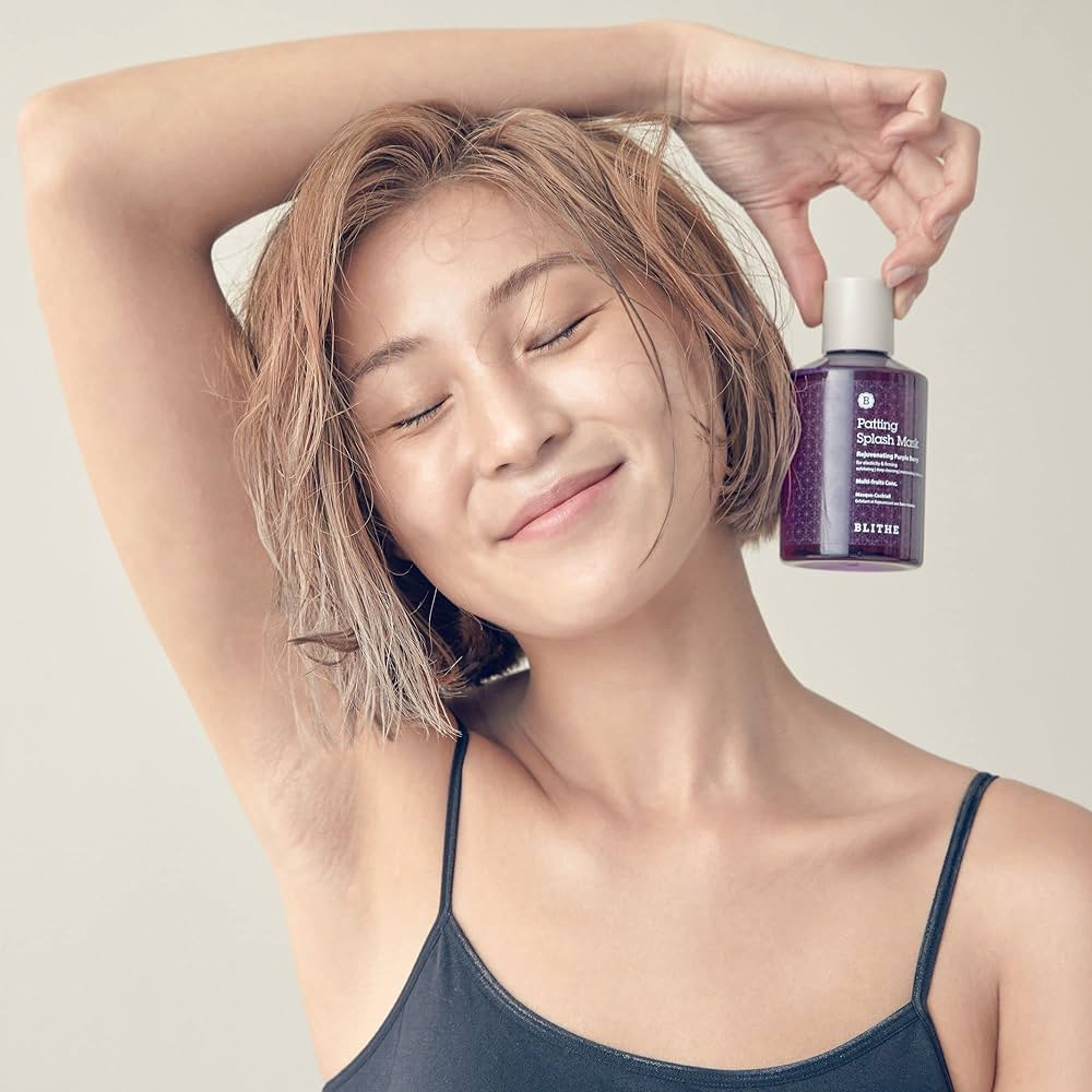 BLITHE Patting Splash Mask Rejuvenating Purple Berry