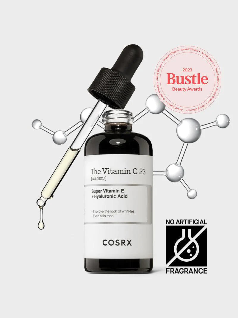 COSRX The Vitamin C 23 Serum Super Vitamin E + Hyaluronic Acid  سيروم فيتامين سي واي والهايلرونك اسد من كوزركس