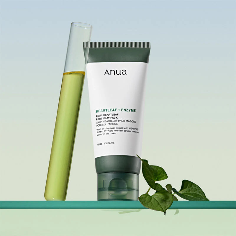 ANUA Heartleaf Pore Clay Pack  القناع الطيني لتنقية المسام من انوا