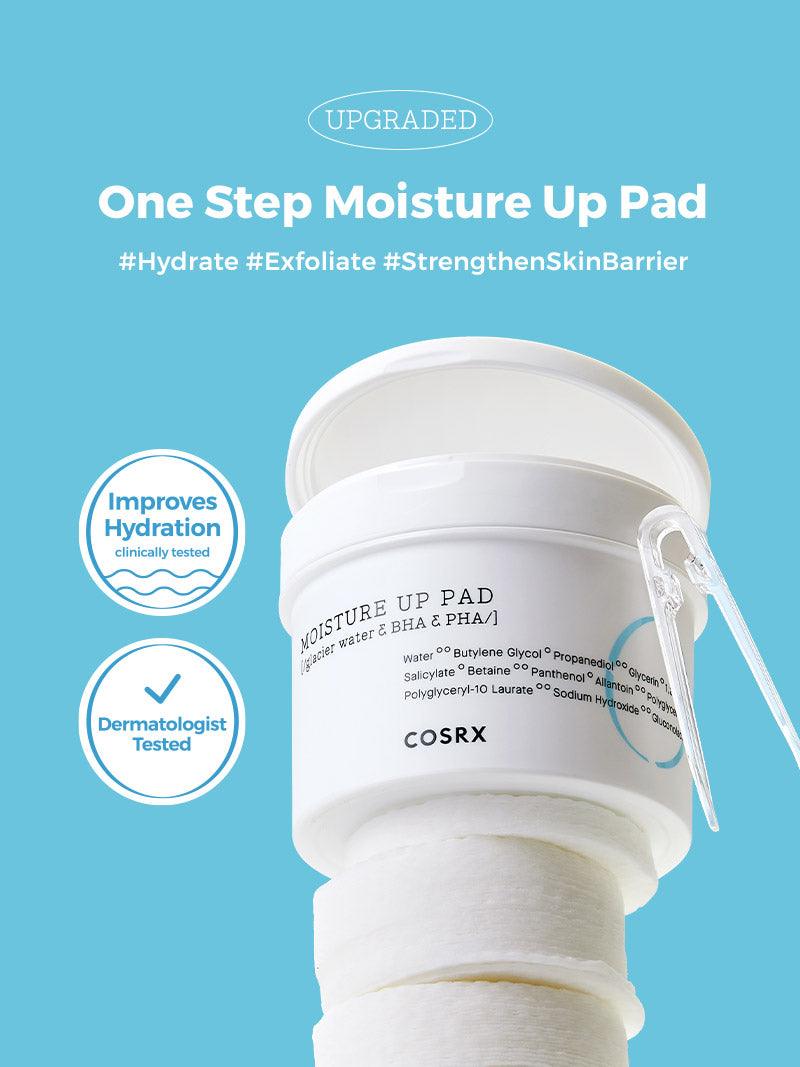 COSRX One Step Moisture Up Pad شرائح الترطيب