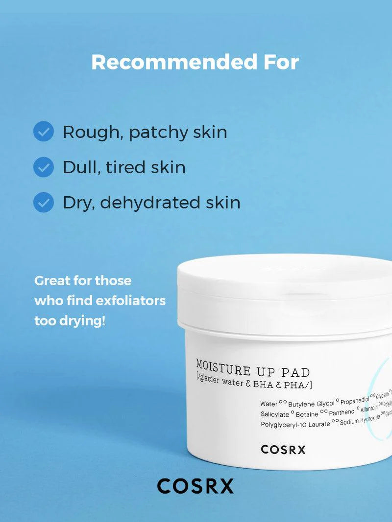 COSRX One Step Moisture Up Pad شرائح الترطيب