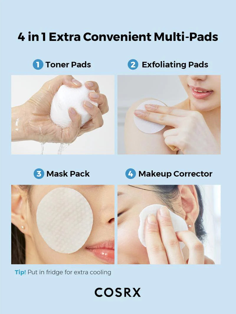 COSRX One Step Moisture Up Pad شرائح الترطيب