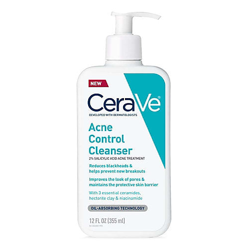 CERAVE Acne Control Cleanser غسول البشرة  بالساليسيليك اسد لعلاج الحبوب