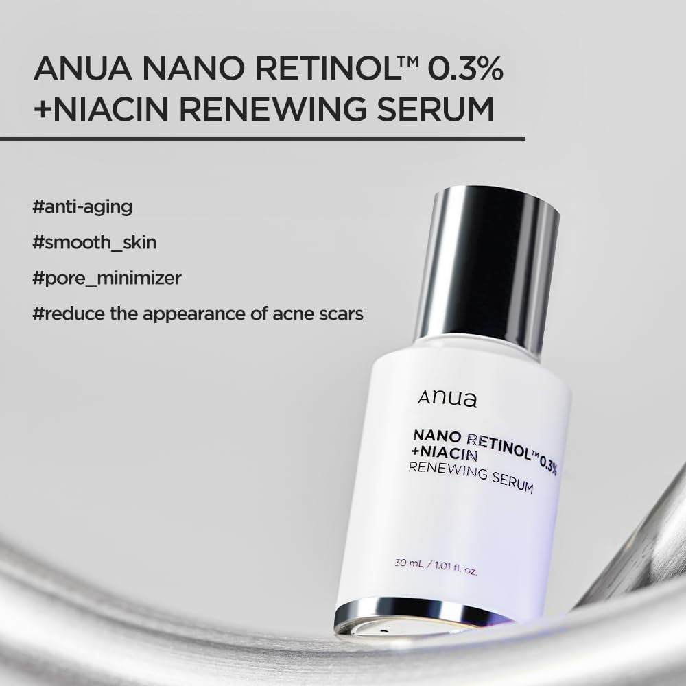 ANUA retinol 0.3% + niacin renewing serum سيروم الريتنول والنياسين من انوا