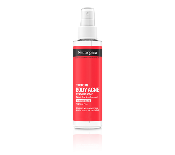 NEUTROGENA Stubborn Body Acne Treatment spray 2% Salicylic Acid Fragra ...