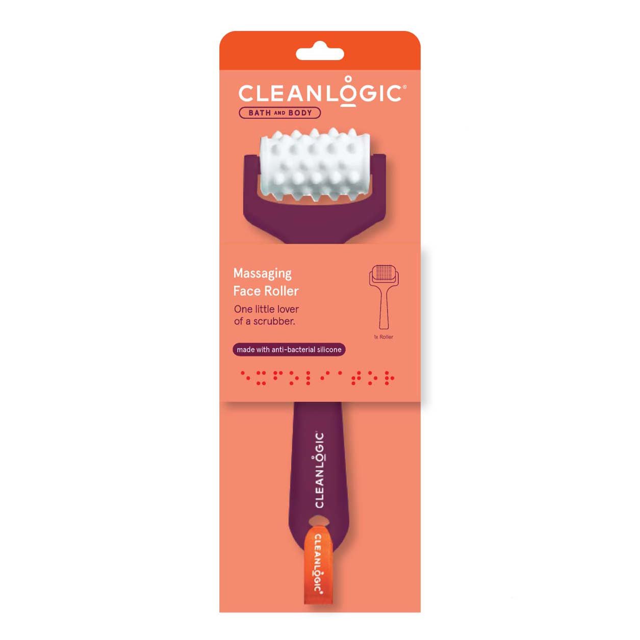 CLEANLOGIC Massaging Facial Roller اداة المساج من كلين لوجك