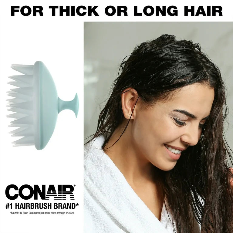 Conair Scalp Care Massage Brush for Long Hair 1Pc اداة مساج الشعر من كوناير