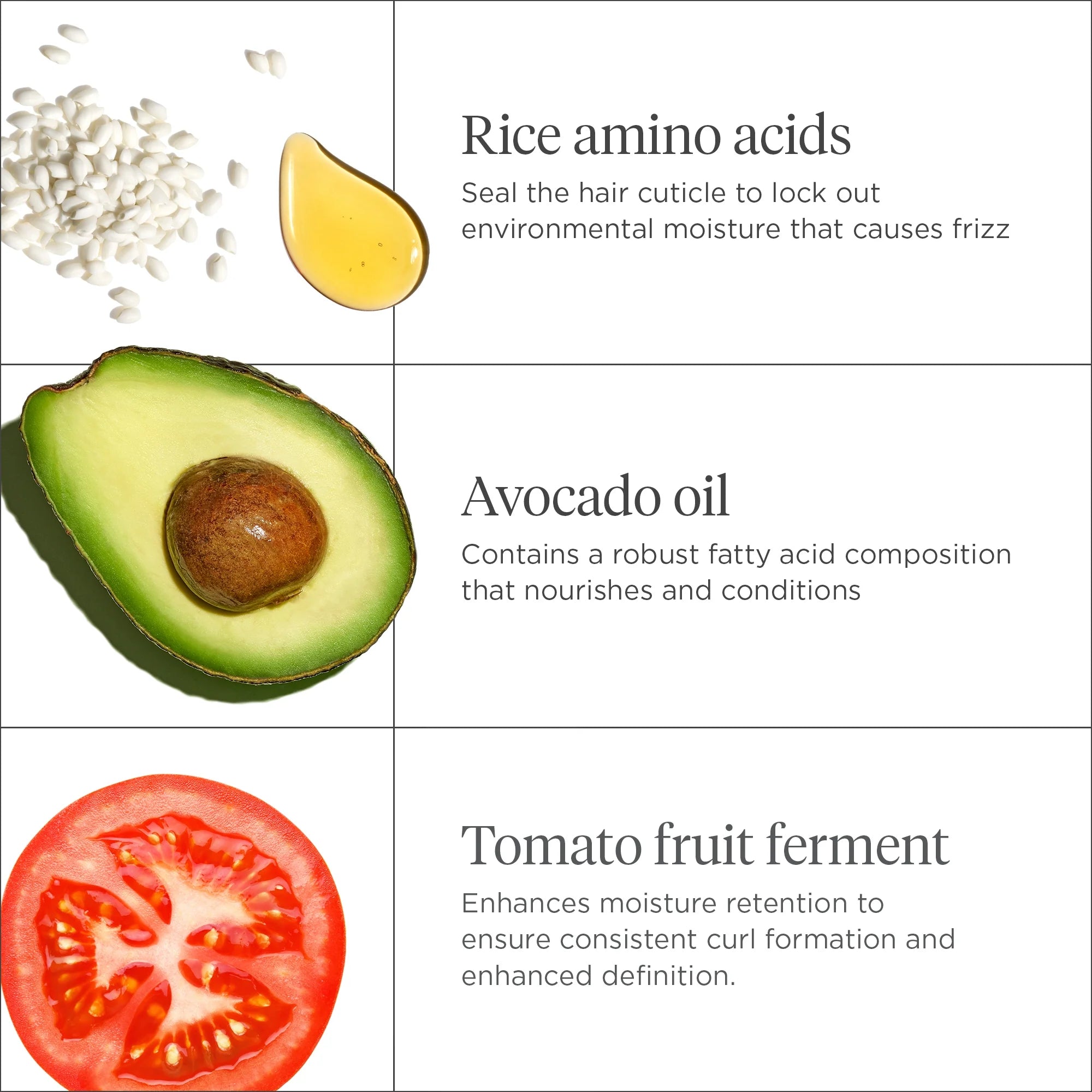 BRIOGEO curl charisma rice amino + avocado hydrating and defining mask ماسك العناية بالشعر الكيرلي من بريوجيو