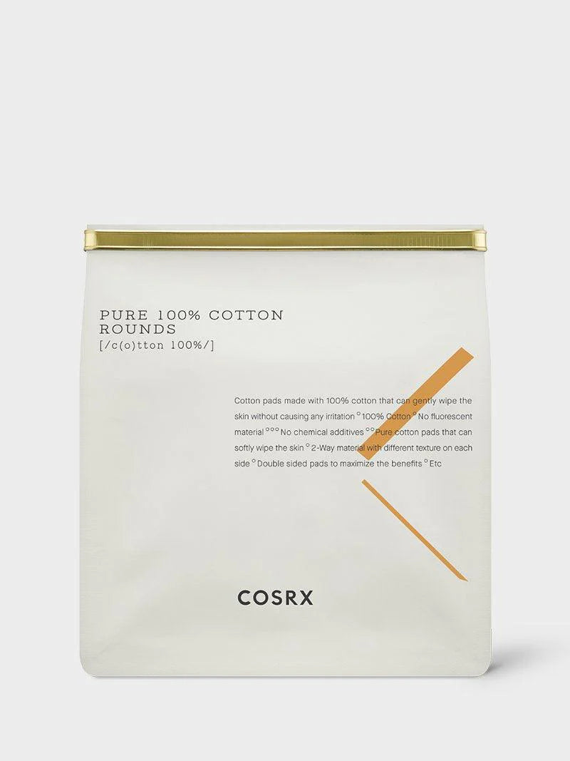 COSRX Pure 100% Cotton Rounds شرائح قطنية