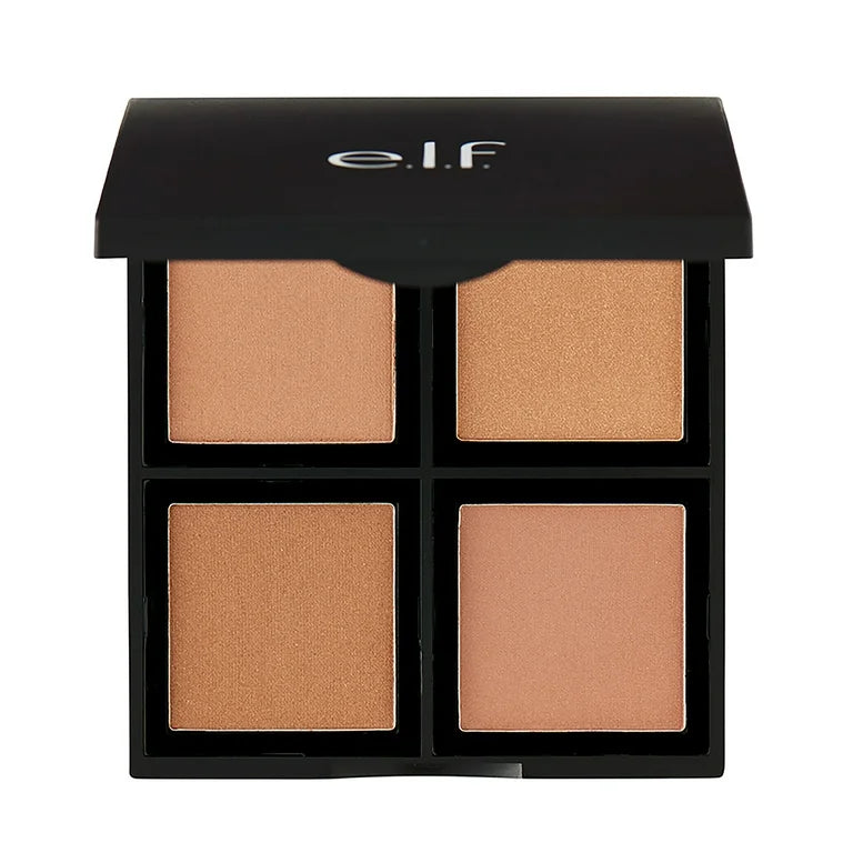 ELF Cream Contour Palette 83319 bronzed beauty 4 Colors  باليت الكونتور الكريمي من ايلف