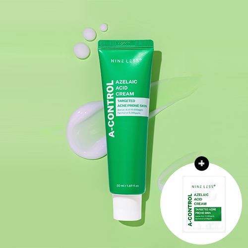NINELESS A-Control Azelaic Acid Cream كريم ازليك اسد لعلاج الحبوب من ناين ليس