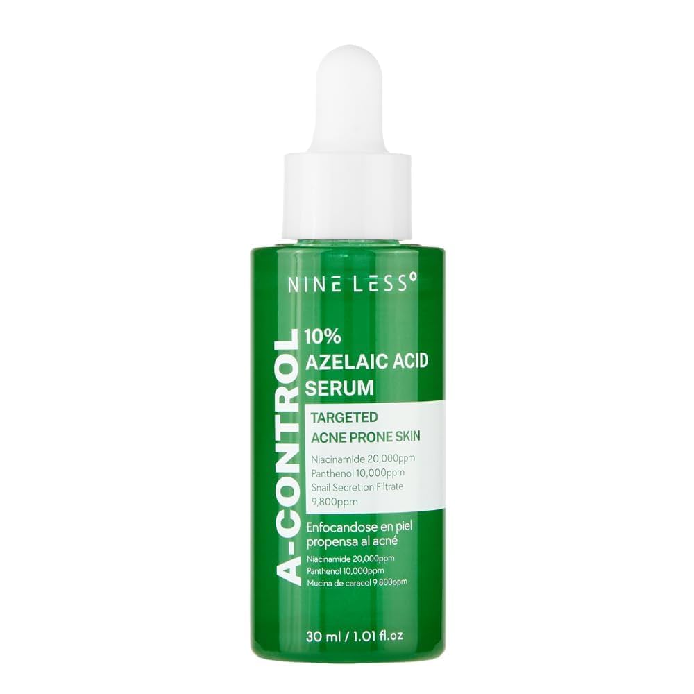 NINELESS A-Control 10% Azelaic Acid Serum سيروم الازليك اسد لعلاج الحبوب من ناين ليس