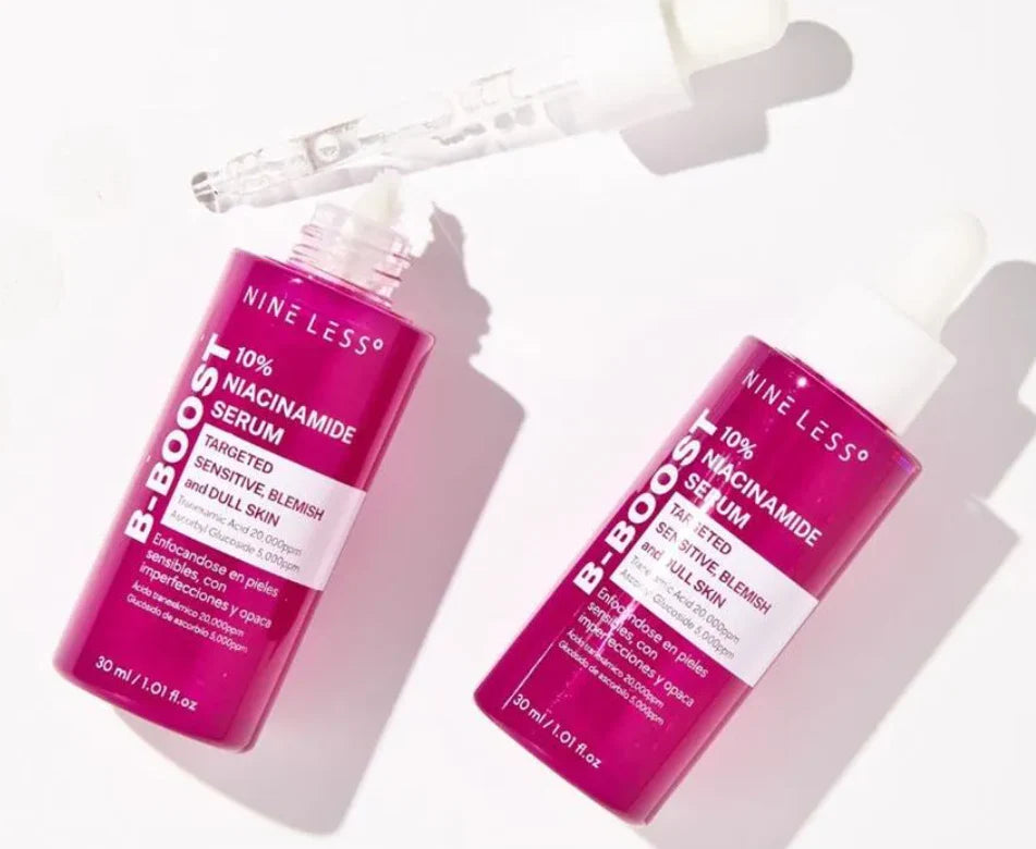NINELESS B-Boost 10% Niacinamide Serum سيروم نياسيناميد 10% لتفتيح البشرة وتقليل المسام من ناين ليس