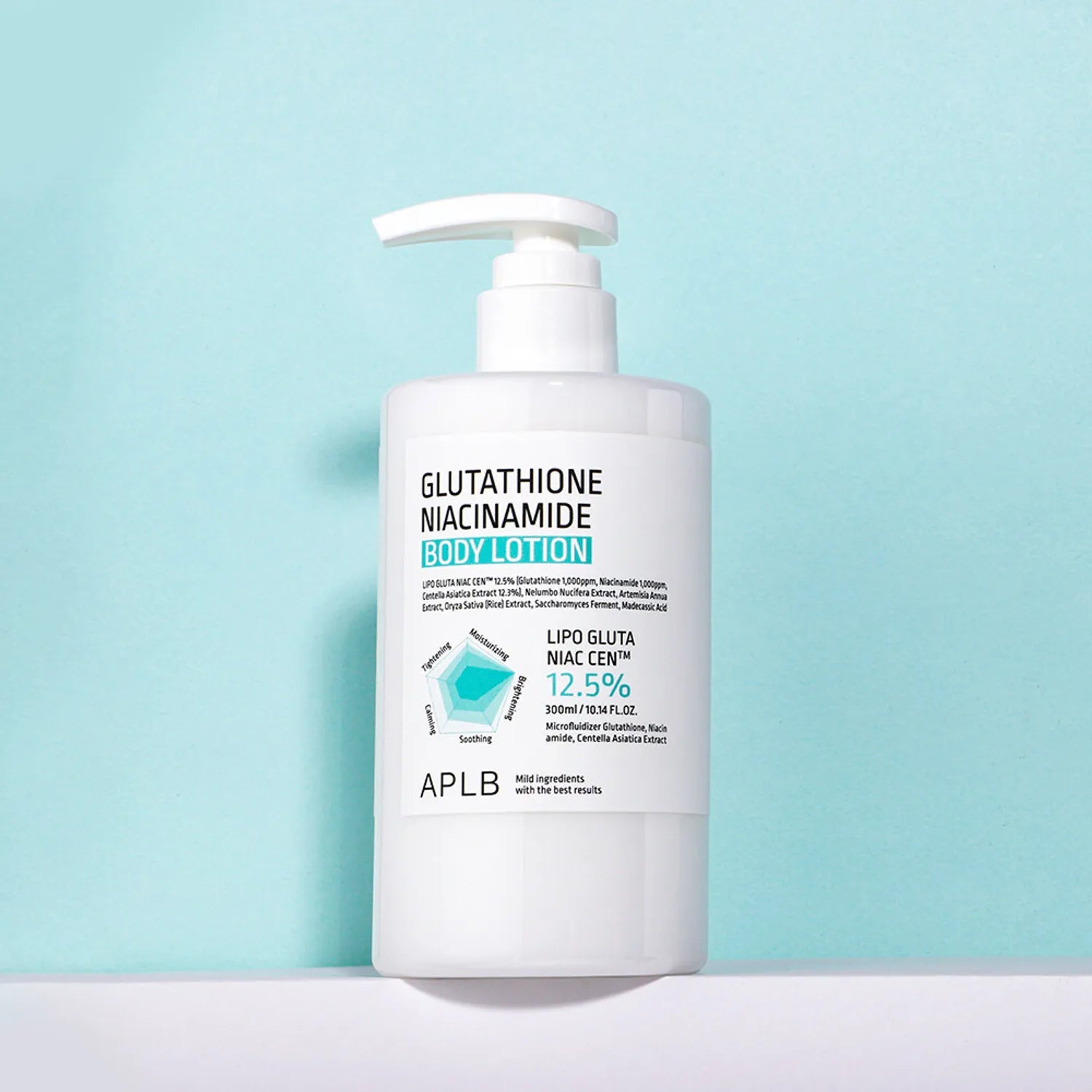 APLB Glutathione Niacinamide Body Lotion لوشن مرطب للجسم بالنياسيناميد