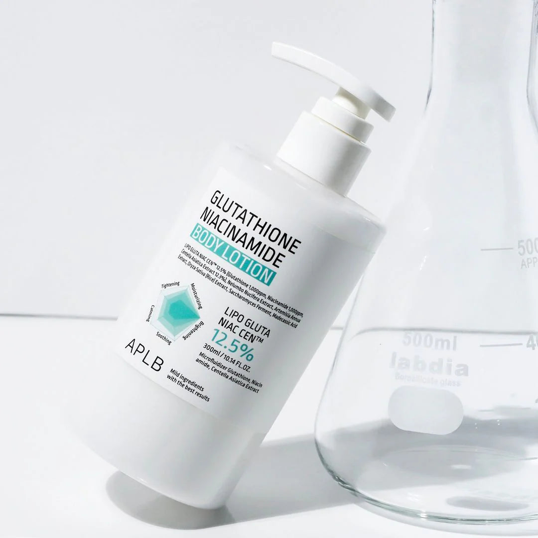 APLB Glutathione Niacinamide Body Lotion لوشن مرطب للجسم بالنياسيناميد