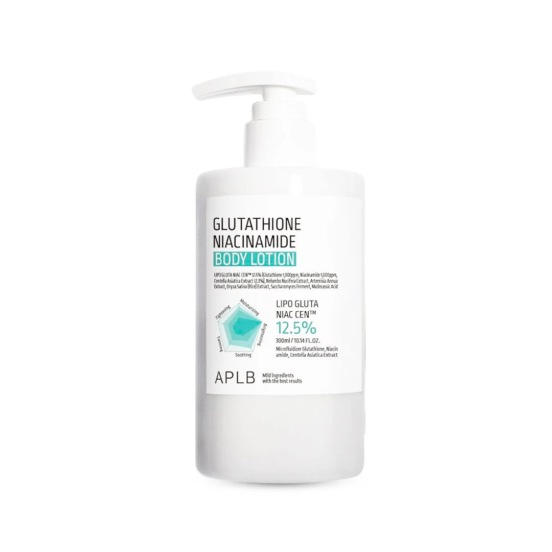 APLB Glutathione Niacinamide Body Lotion لوشن مرطب للجسم بالنياسيناميد