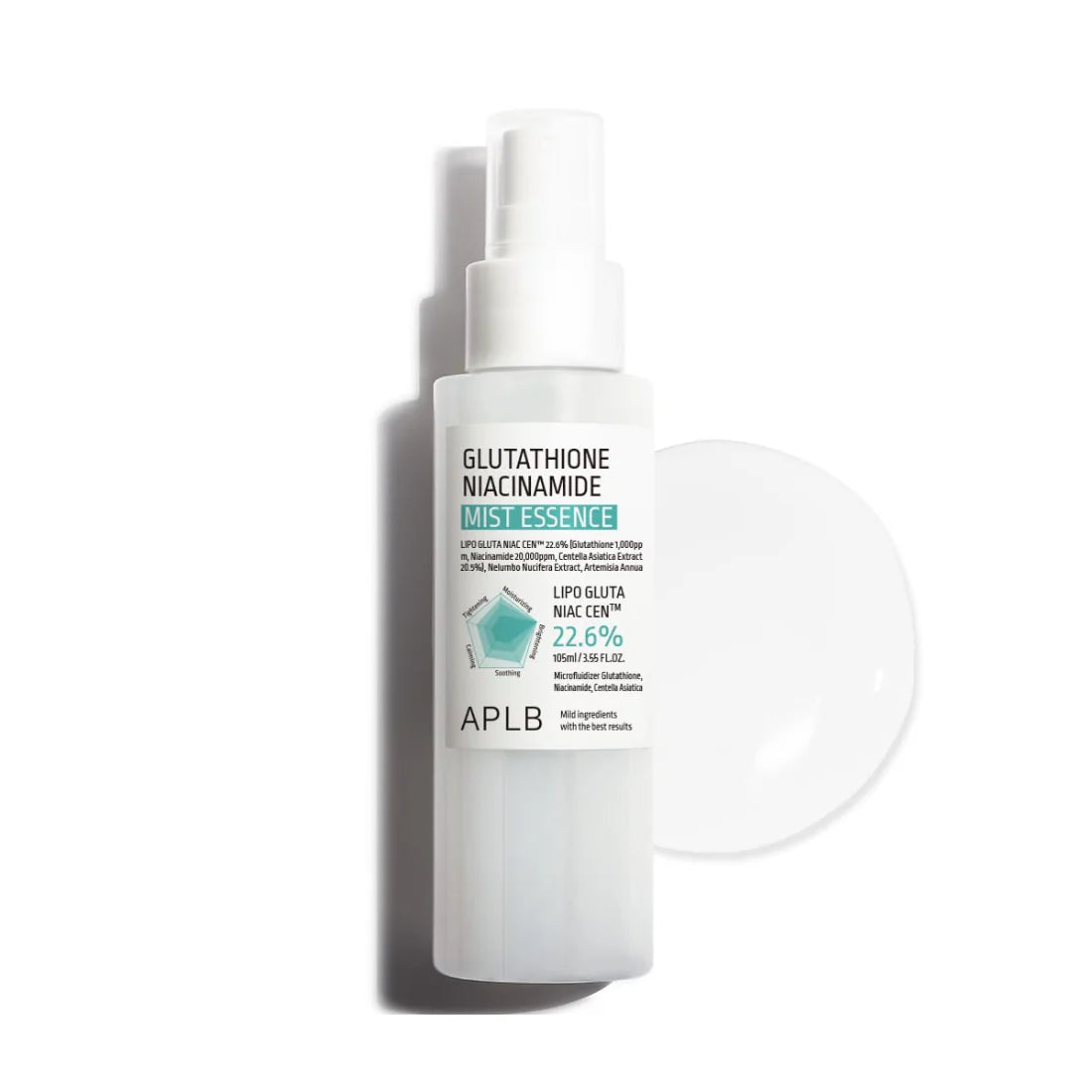 APLB Glutathione Niacinamide Mist Essence اسنس مرطب للبشرة بالنياسيناميد