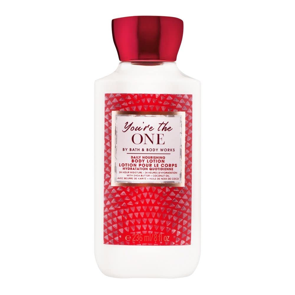 BATH AND BODY WORKS You're the one Daily Nourishing Body Lotion With Shea Butter + Coconut Oil 24 Hours Moisture