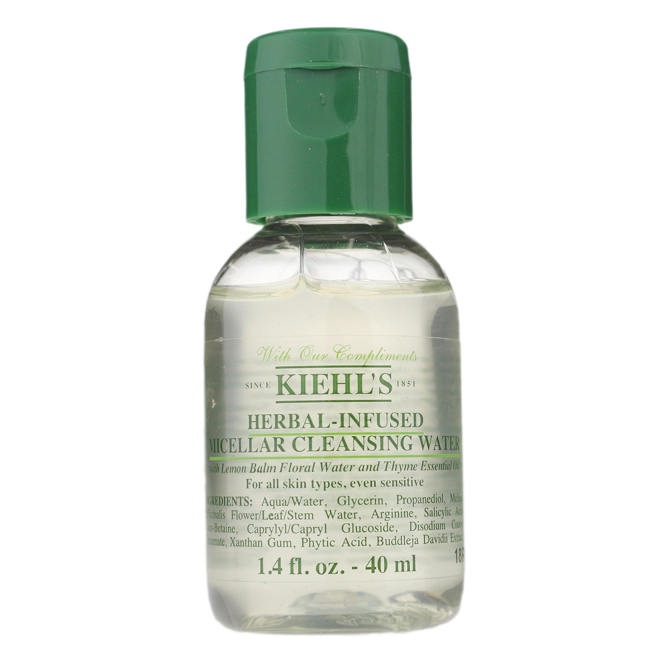 kiehls herbal infused miracle cleansing water