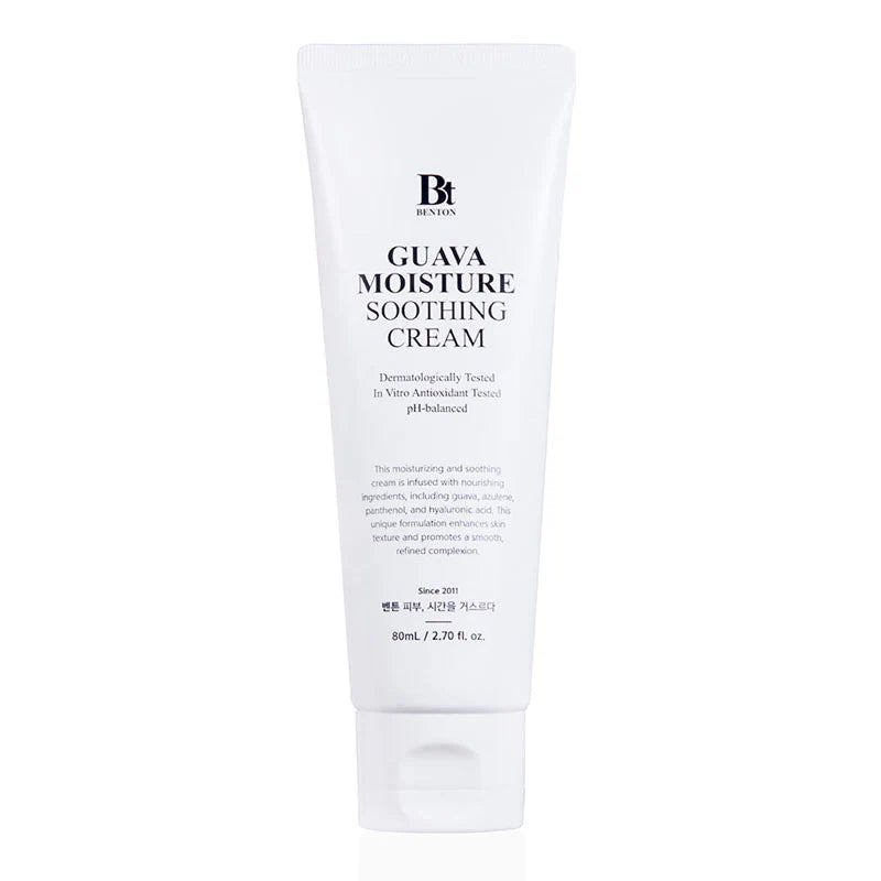 BENTON Guava Moisture Soothing Cream كريم مهدئ للبشرة بخلاصة الجوافة من بينتون