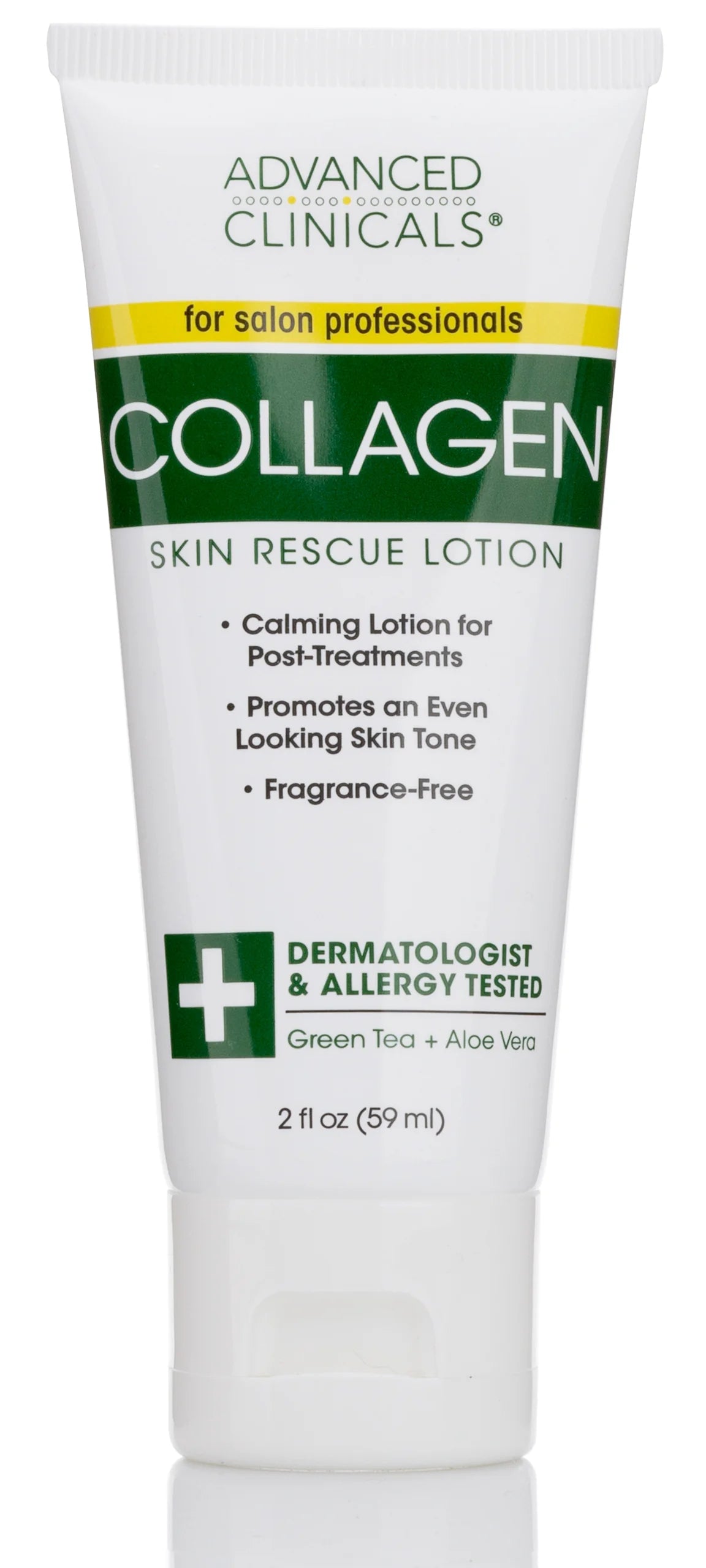 ADVANCED CLINICALS For Salon Professionals Collagen Skin Rescue Lotion مرطب الكولاجين من ادفانسد كلينيكالز