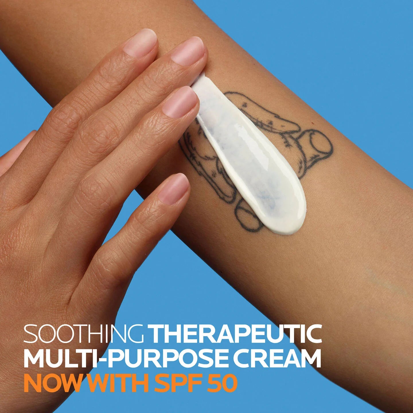 LA ROCH POSAY Cicaplast Balm B5 UV SPF50 Ultra-Repairing Protective Soothing Balm كريم معالج للبشرة من لاروش