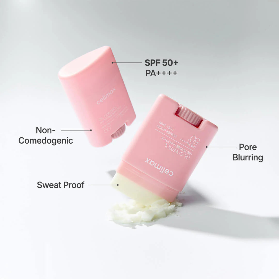 CELIMAX Oil Control Mattifying Sun Stick عصا واقي الشمس من سيليماكس