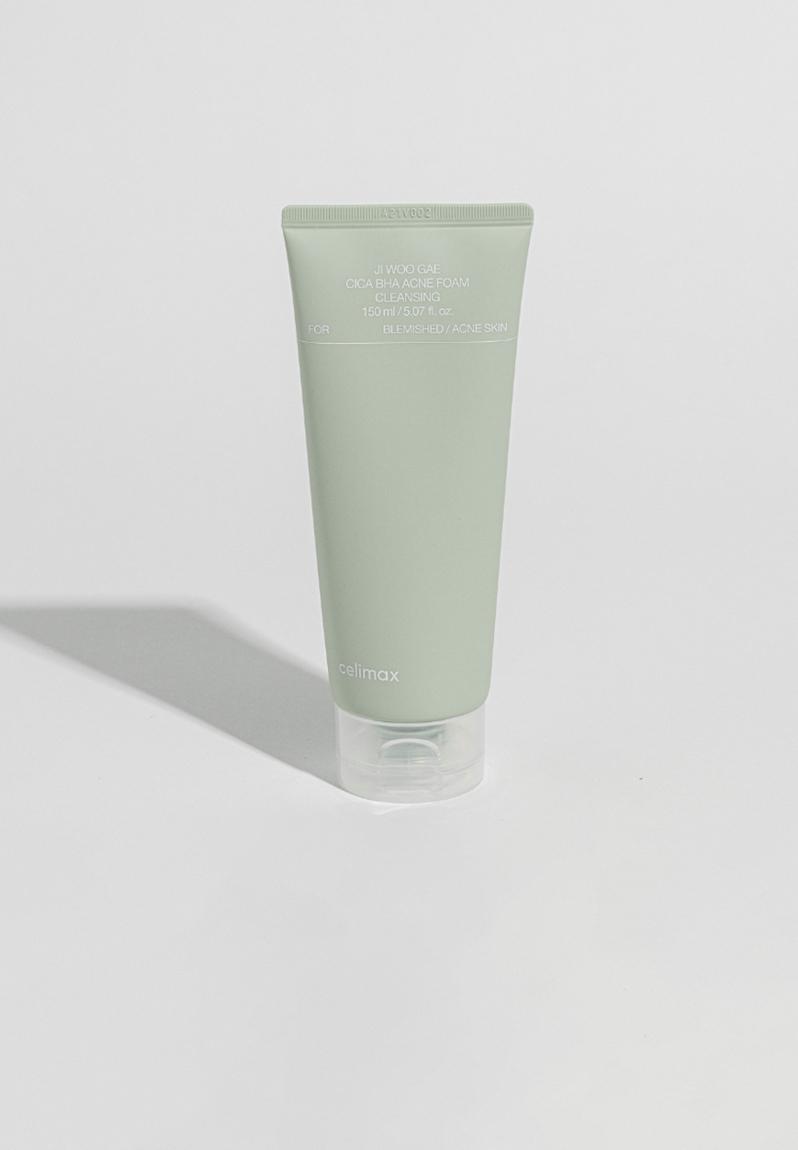 CELIMAX Ji Woo Gae Cica BHA Acne Foam Cleansing غسول البشرة المعالج لحب الشباب من سيليماكس