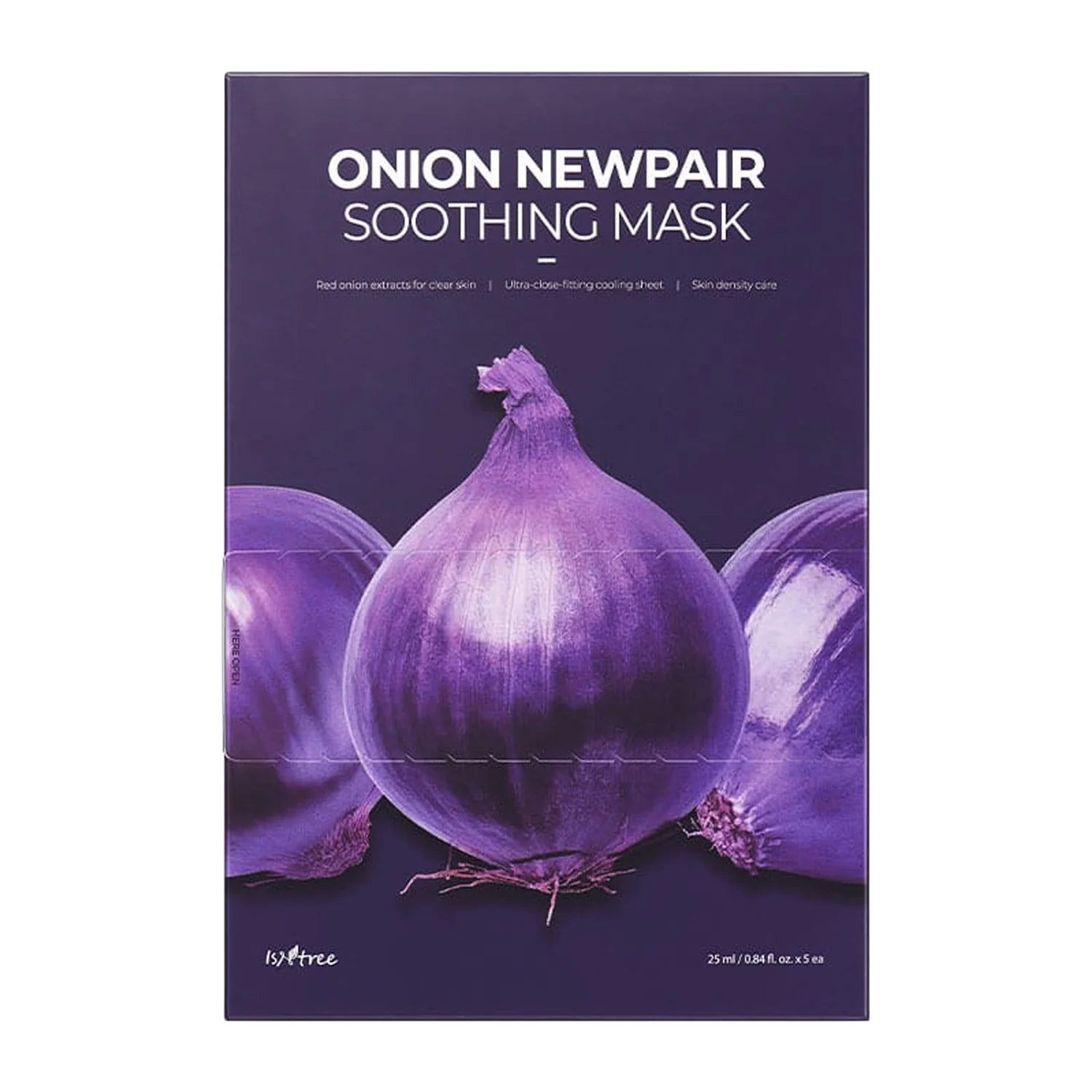 ISNTREE Onion Newpair Soothing Mask بكج اقنعة ورقية للبشرة بمستخلص البصل الاحمر من ازنتري