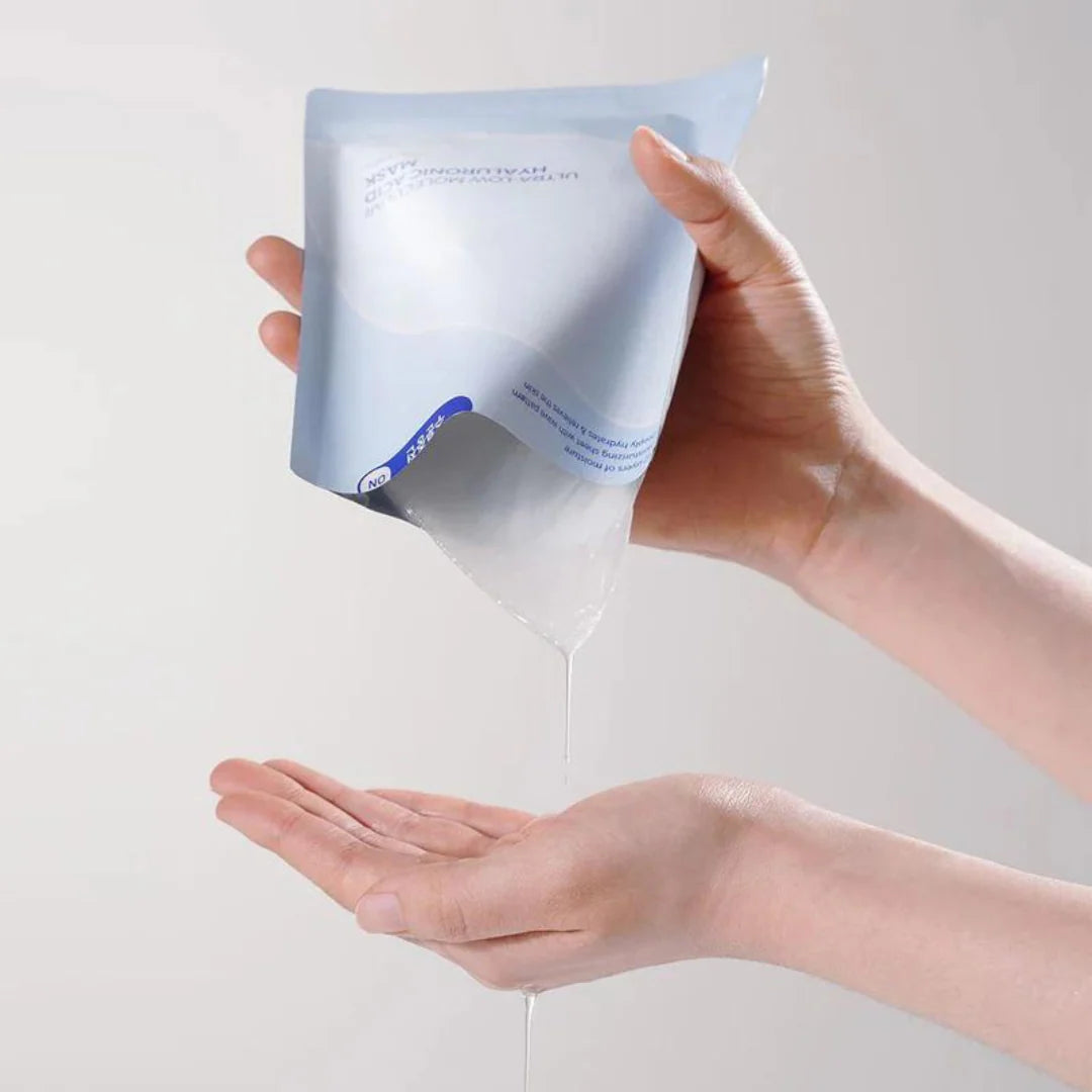 ISNTREE Ultra-low Molecular Hyaluronic Acid Mask مجموعة ماسكات البشرة بالهايلرونيك اسد من ازنتري