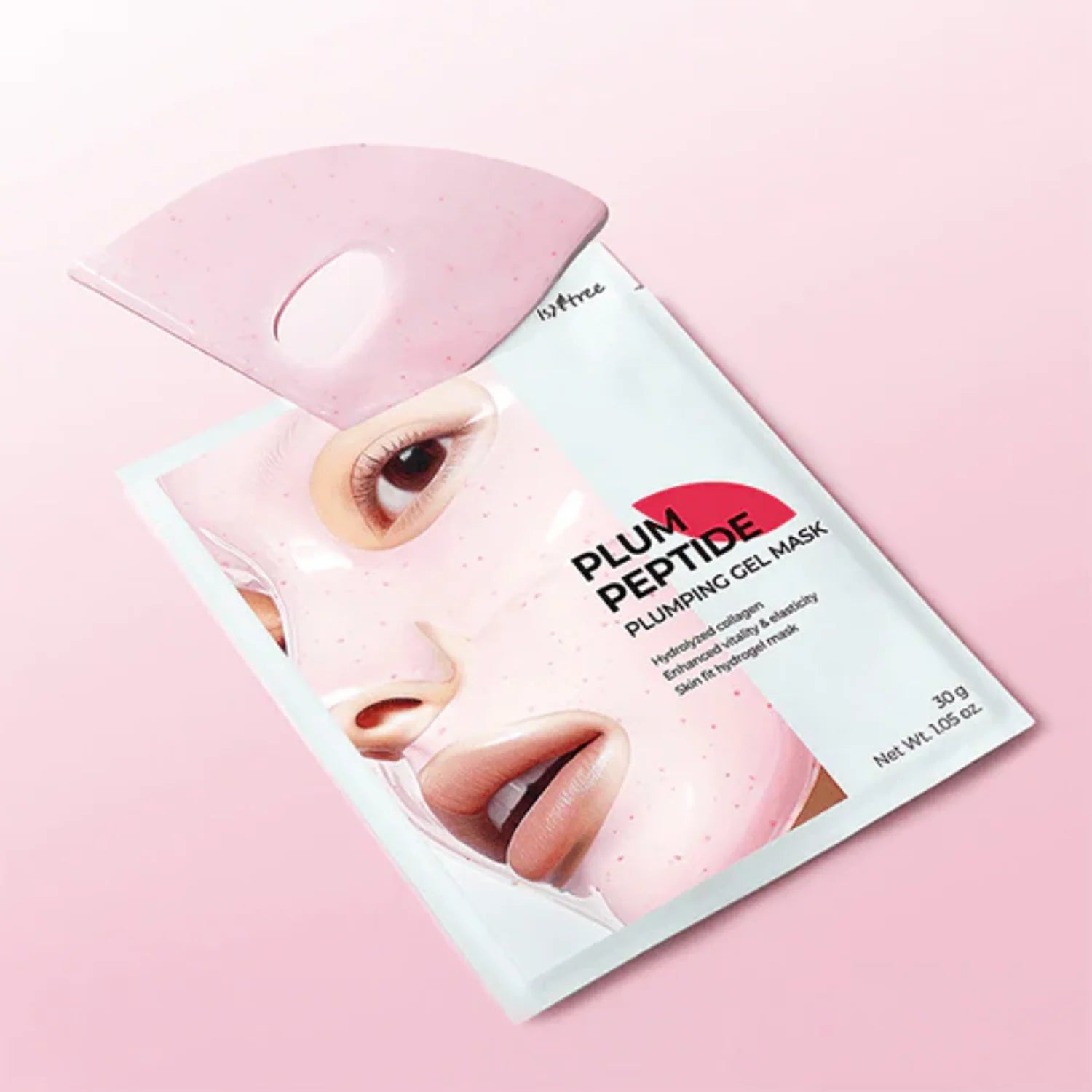 ISNTREE Plum Peptide Plumping Gel Mask مجموعة ماسكات البشرة من ازنتري