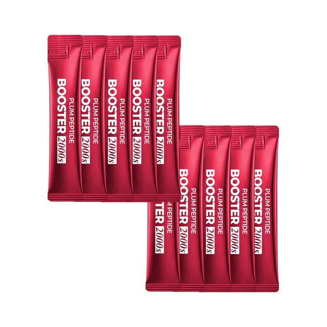 ISNTREE Plum Peptide Booster 2000s Stick Pouch Set مجموعة سيروم العناية بالبشرة من ازنتري