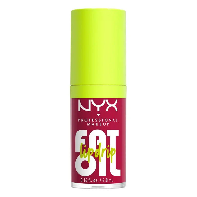 NYX Professional Makeup Fat Oil Lip Drip Hydrating Lip Gloss زيت الشفاه اللامع