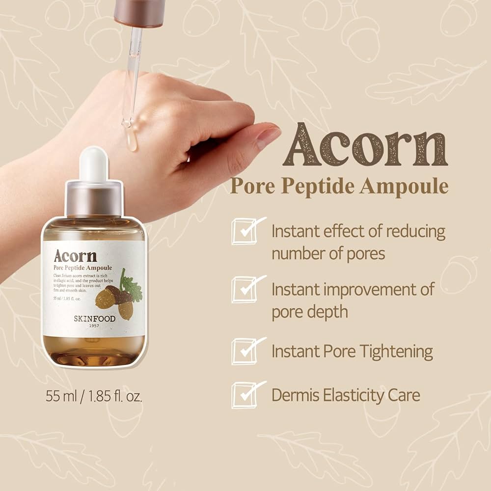 SKINFOOD Acorn Pore Peptide Ampoule