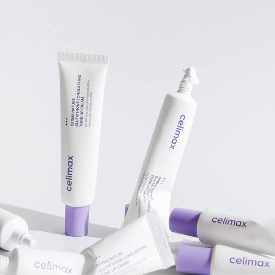 CELIMAX  Derma Nature Glutathione 9 Hour Long Lasting Tone-Up Cream كريم التفتيح الفوري من سيليمكاس