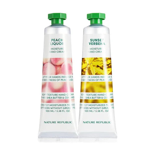 NATURE REPUBLIC Hand And Nature Hand Cream Jumbo كريم اليدين بزبدة الشيا بالحجم الكبير من نيجر ريببلك