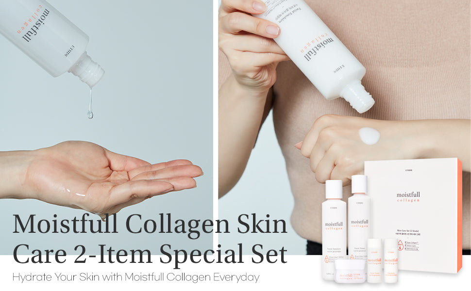 ETUDE Moistfull Collagen Skincare Duo Set بكج الكولاجين من ايتود