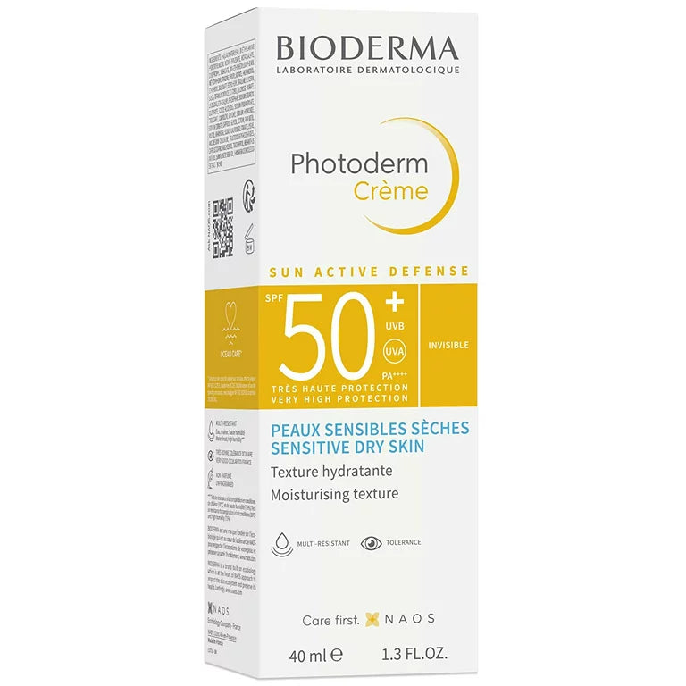 BIODERMA Photoderm Creme SPF 50+ Sunscreen Cream Normal To Dry Sensitive Skin