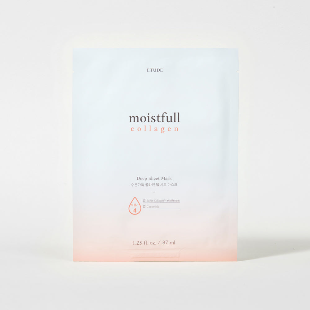ETUDE moistfull collagen ￼deep sheet mask ￼قناع ورقي بالكولاجين من ايتود