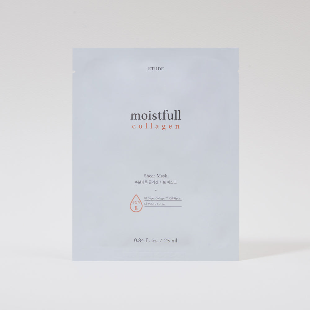 ETUDE moistfull collagen sheet mask قناع ورقي بالكولاجين