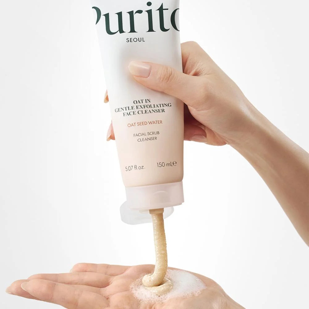 PURITO OTA In Gentle Exfolaiting Facial Scrub Cleanser غسول ومقشر البشرة من بوريتو