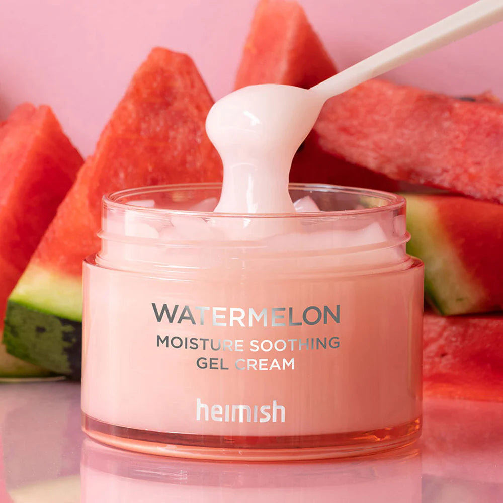 HEIMISH watermelon moisture soothing gel cream كريم جل لترطيب وتهدئة البشرة من هيميش