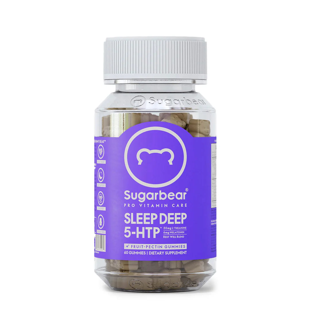 SUGARBEAR Sleep Deep 5-HTP Vitamins Gummies 1 Month فيتامينات النوم شوكربير سليب ديب